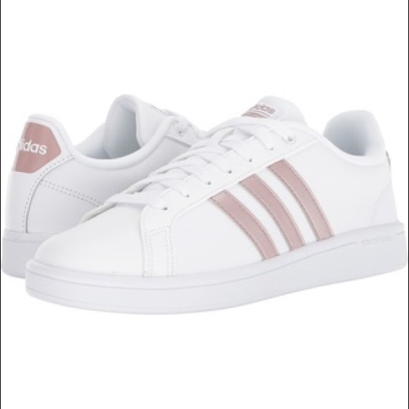 adidas advantage rose gold